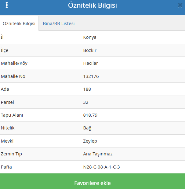 KONYA BOZKIR HACILAR KÖYÜNDE 818M² BAĞIMIZ SATILIKTIR. - KONYA BOZKIR fotoğraf 6